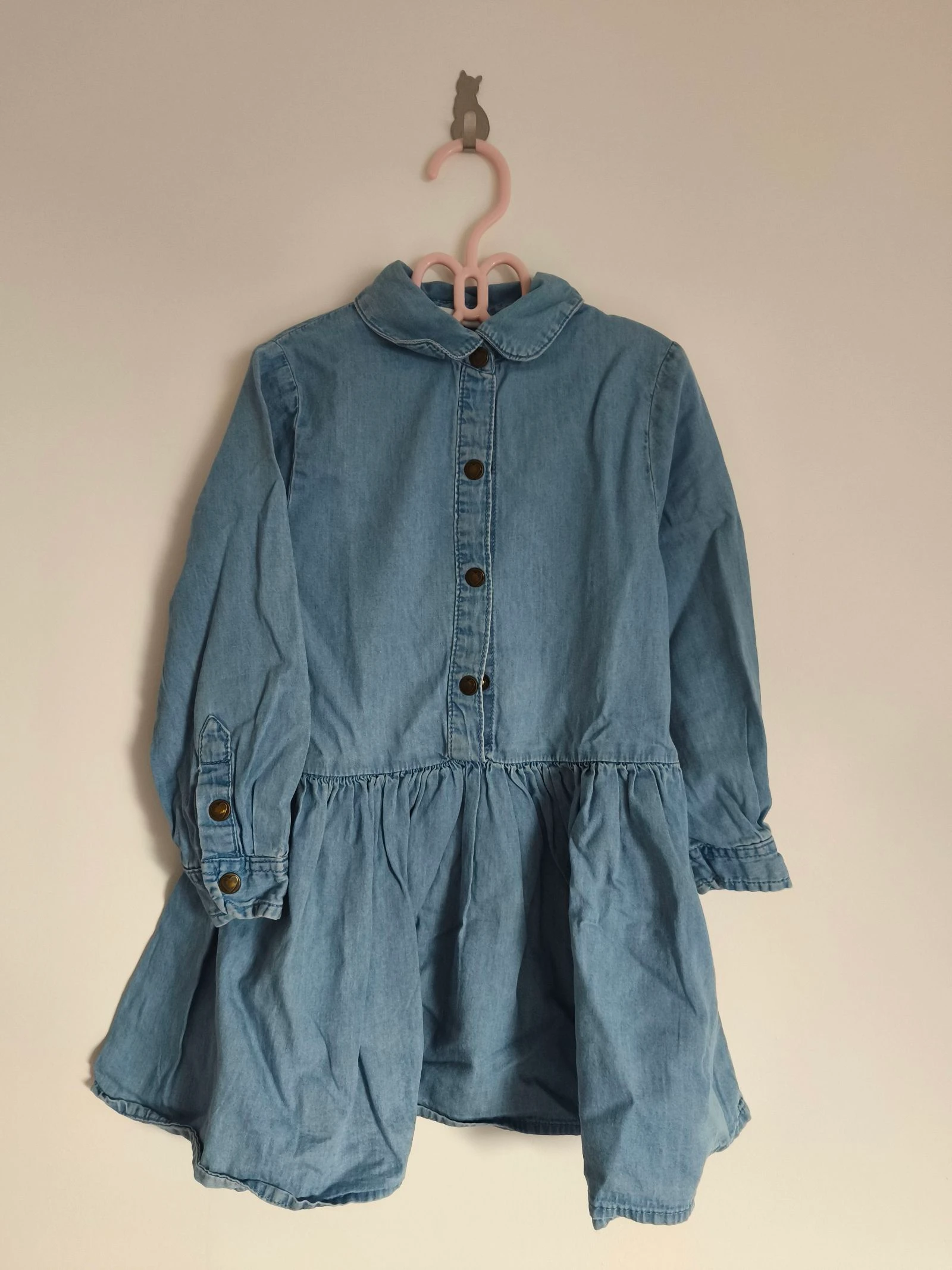 Vestido de mezclilla ligero para niña (5 años) – photo 2